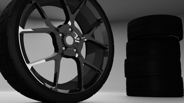 loma rim w- pirelli tyre 3D 모델 .c4d .max .obj .3ds .fbx .stl .blend 