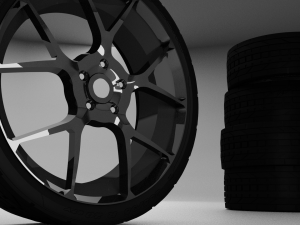 loma rim w- pirelli tyre 3D Model