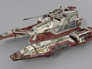 iftt tx130t sabre tank 3D Модель