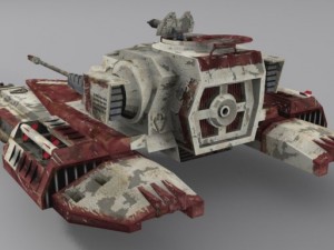 iftt tx130t sabre tank 3D Model