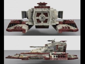 iftt tx130t sabre tank 3D Model