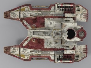 iftt tx130t sabre tank 3D Model