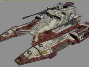 iftt tx130t sabre tank 3D Model