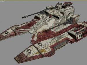 iftt tx130t sabre tank 3D Model