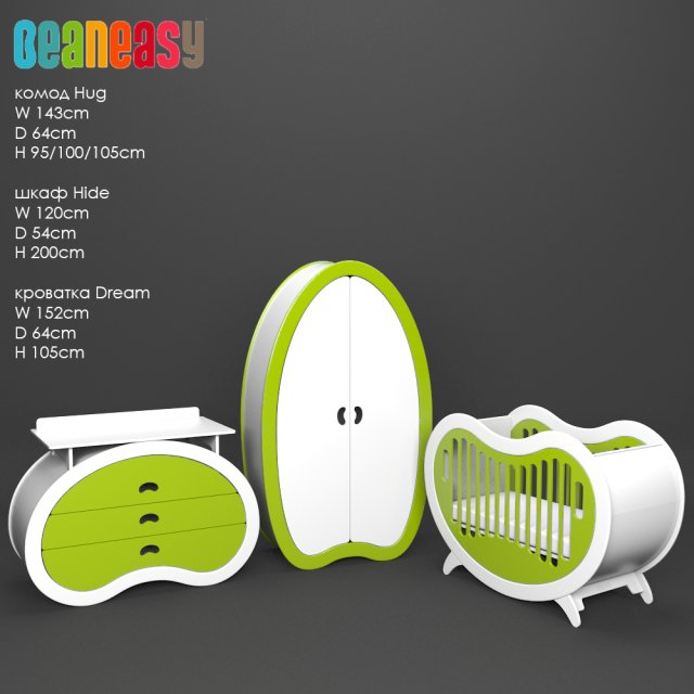 beaneasy Model 3D .c4d .max .obj .3ds .fbx .stl .blend 