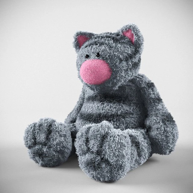 コーディ猫 3Dモデル .c4d .max .obj .3ds .fbx .stl .blend 