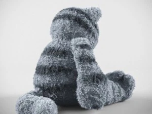 コーディ猫 3Dモデル