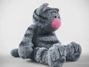コーディ猫 3Dモデル