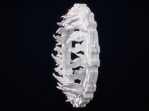 Star Gate Type 1 PBR Modèle 3D