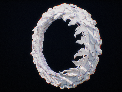 Star Gate Type 1 PBR Modèle 3D