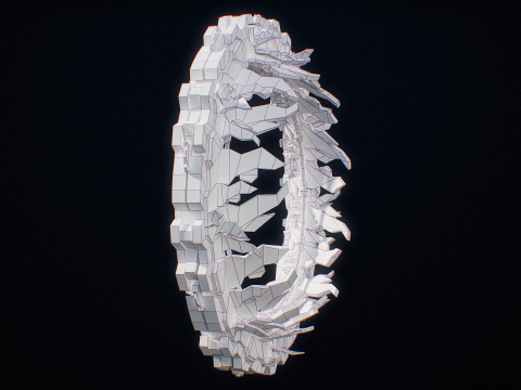 Star Gate Type 1 PBR Modèle 3D