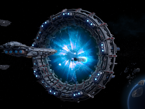 Star Gate Type 2 PBR 3D 模型