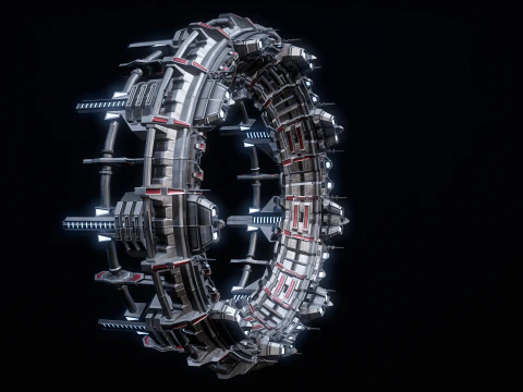 PBR Star Gate di tipo 2 Modello 3D