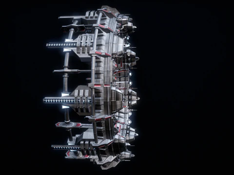 PBR Star Gate di tipo 2 Modello 3D