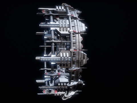 Star Gate Type 2 PBR 3D 模型