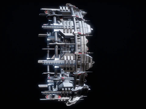 PBR Star Gate di tipo 2 Modello 3D