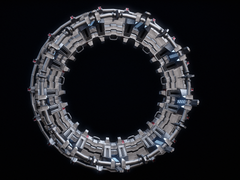 Star Gate Type 2 PBR 3D 模型