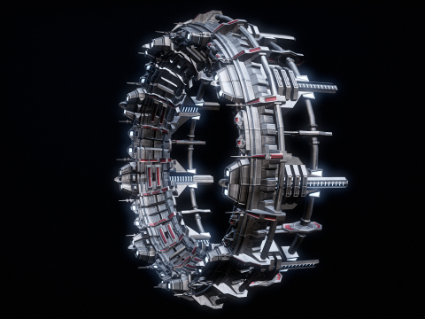 Star Gate Type 2 PBR 3D 模型
