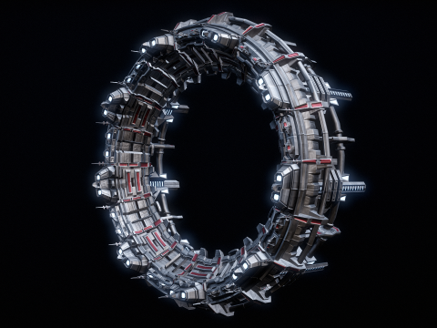 Star Gate Type 2 PBR 3D 模型