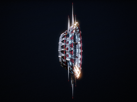Star Gate Type 3 PBR 3D 모델