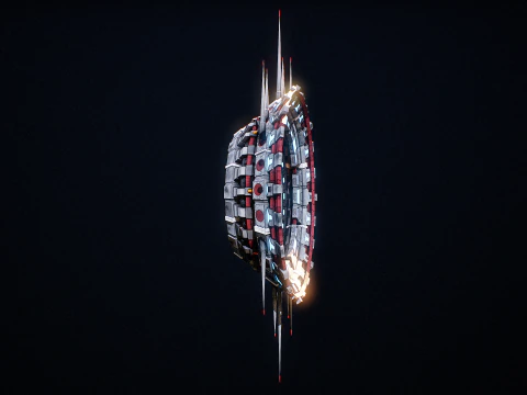 Star Gate Type 3 PBR 3D Model