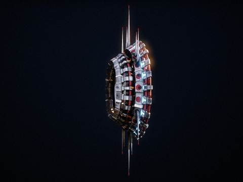 Star Gate Type 3 PBR 3D 모델