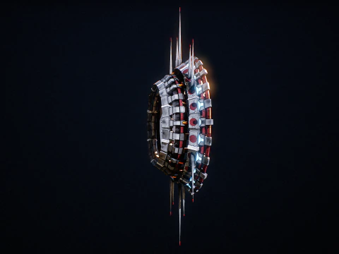 Star Gate Type 3 PBR 3D Model