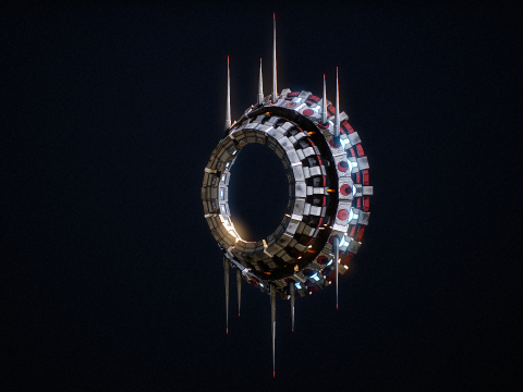 Star Gate Type 3 PBR 3D 모델