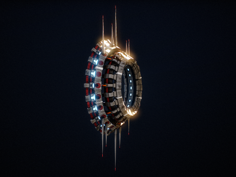 Star Gate Type 3 PBR 3D 모델