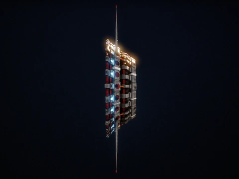 Star Gate Type 3 PBR 3D Model