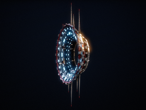 Star Gate Type 3 PBR 3D 모델