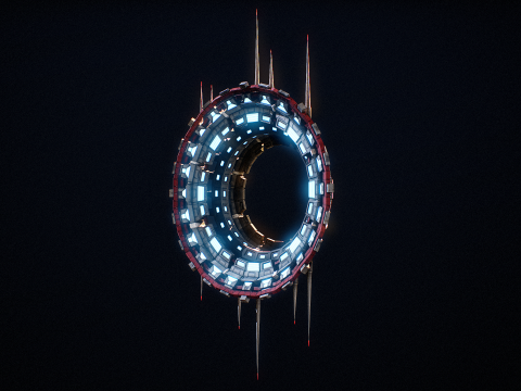Star Gate Type 3 PBR 3D 모델