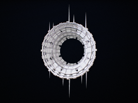 Star Gate Type 3 PBR 3D 모델