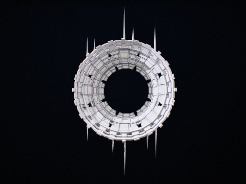 Star Gate Type 3 PBR 3D 모델
