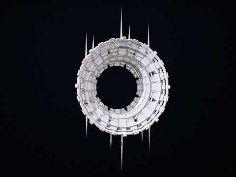 Star Gate Type 3 PBR 3D 모델