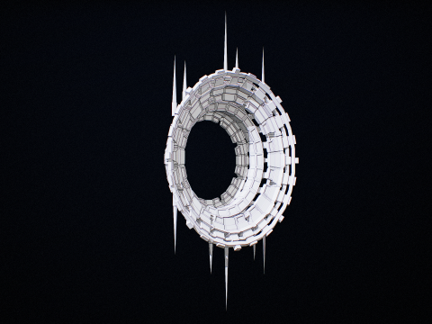 Star Gate Type 3 PBR 3D 모델