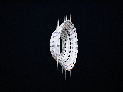 Star Gate Type 3 PBR 3D 모델