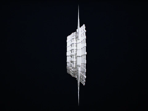 Star Gate Type 3 PBR 3D Model