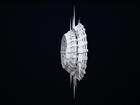 Star Gate Type 3 PBR 3D 모델