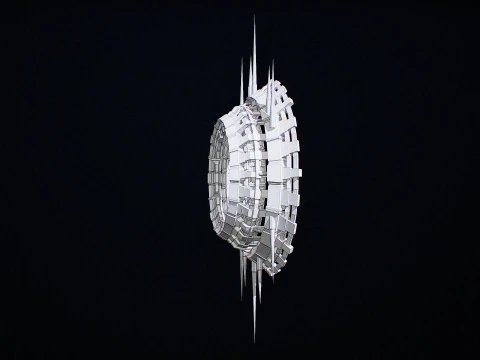 Star Gate Type 3 PBR 3D Model