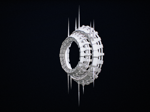 Star Gate Type 3 PBR 3D 모델