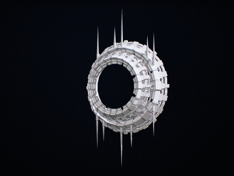 Star Gate Type 3 PBR 3D 모델
