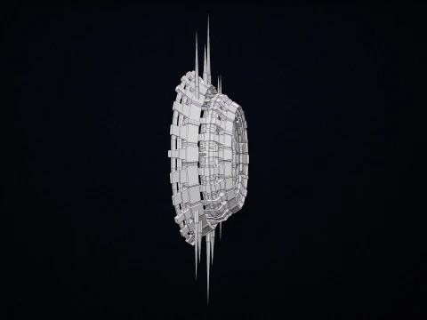 Star Gate Type 3 PBR 3D Model