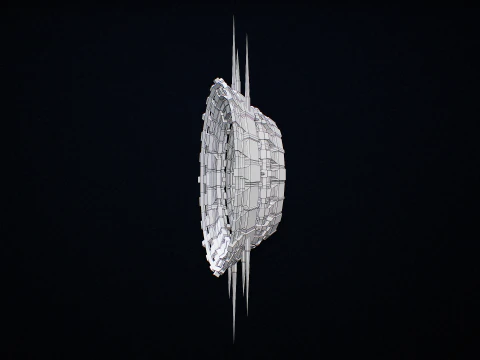 Star Gate Type 3 PBR 3D Model