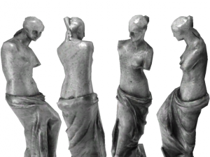 statue of lady 3 3D मॉडल
