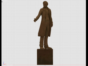 statue of man 3D Model