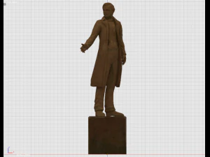 statue of man 3D Model