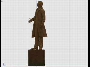 statue of man 3D Model