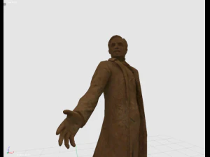 statue of man 3D Model