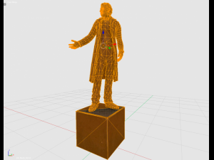 statue of man 3D Model